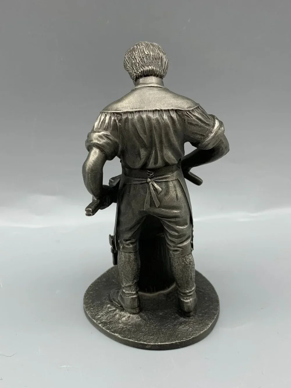 Franklin Mint 1975 Fine Pewter Figurines  The Innkeeper-Shoemaker-Blacksmith